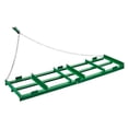 thumbnail image 4 of KFFKFF 6 ft Heavy Duty Tow Behind Drag Harrow with Adjustable Bars & 72 in Chain, Driveway Grader and Landscape Rake for ATV, UTV, Tractor, Mower, and Lawn Leveling Applications, 4 of 9
