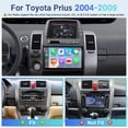 thumbnail image 2 of Radio de coche Leadfan para Toyota Prius 2004-2009 con Carplay, 2 of 6