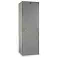 thumbnail image 1 of Hallowell HTC822-1AS-PL Hallowell SecurityMax Locker, 18 in. W x 22 in. D x 72 in. H, 711 Platinum, Single Tier, 1-Wide, All-Welded, 1 of 1