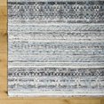 thumbnail image 6 of Hauteloom Adda Recycled Material Hallway, Kitchen Runner Rug - Blue, Black - 2'6" x 8', 6 of 6