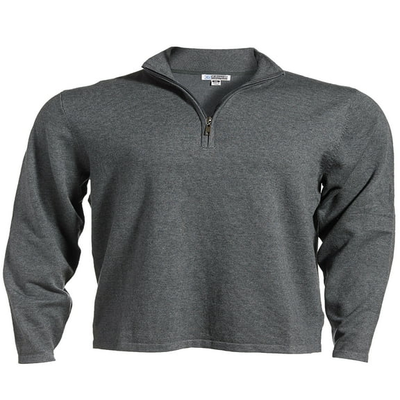 Ed Garment Long Sleeve 1/4 Zip Fine Gauge Sweater, Style 4072