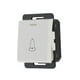 thumbnail image 2 of Interruptor Pulsador Leviton 1/2" Blanco Policarbonato, 2 of 3