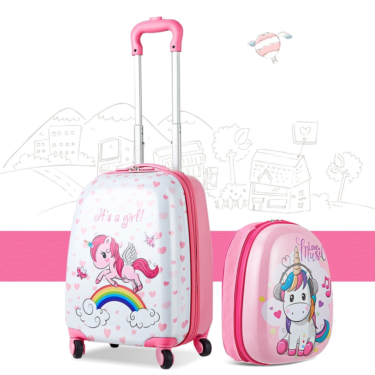kid luggage walmart