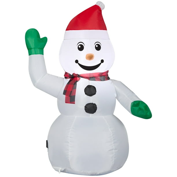 Airblown Inflatable 3 Foot Snowmen Car Buddy - Walmart.com