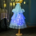 thumbnail image 4 of Toddler Girls Princess Costume Light Up Dress Little Girl Halloween Carnival Cosplay Birthday Party Wedding Formal Dress 3-8 Years, 4 of 9