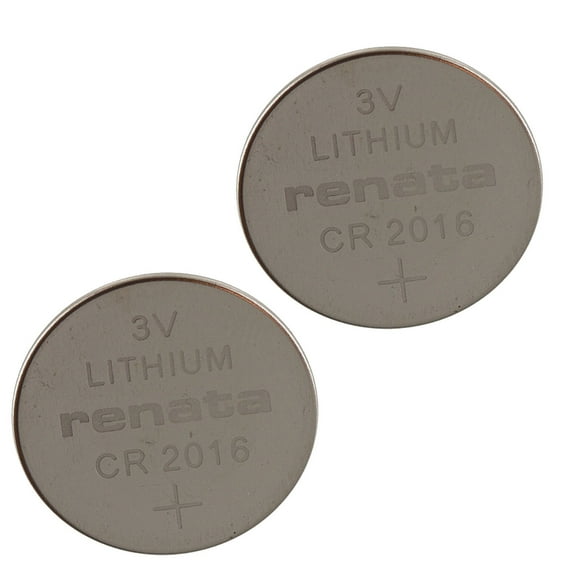2x  CR2016MFR.IB 3V Lithium Coin Battery Pressure Contacts for EVO CMOS