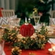 thumbnail image 5 of Seyotauo Christmas Ball Candles 2.7 Inch Snowflake and Lantern Unscented Round Ball Candle Gift for Xmas Winter Holiday Decoration Kitchen Year Party Table Centerpieces, 5 of 6