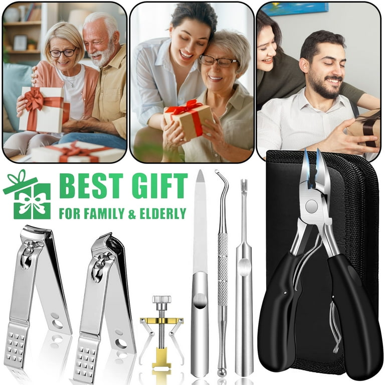 LANNEY 7-Piece Toenail Clipper Set For Thick Nails photo 2
