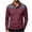 Wine Pullover, variant on Kvture Fall Tops for Men Casual Stylish Color Block Long Sleeve Lapel Collar Button up Shirts for Business Office Work Golf Navy Pullover XL