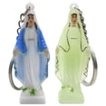 thumbnail image 1 of KAKOWELY 2 llaveros religiosos con colgante católico, llavero religioso, dije para bolso., 1 of 5