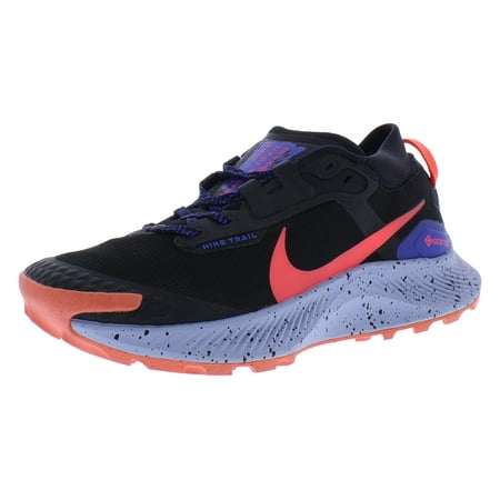 Nike Pegasus Trail 3 GTX Womens Shoes Size 6.5, Color: Black/Flash Crimson/Lapis