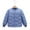 Blue, variant on Esaierr Boys Girls Puffer Down Jacket for Kids,6-14Y Teen Light Short Casual Down Outwear Button Solid Color Warm Down Outwear