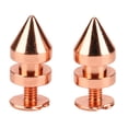 thumbnail image 3 of Perno De Punta De Cono Con Púas, 100 Juegos De Puntas De Remache De Metal De Alta Dureza De Latón Tornillo Para Zapatos YLSHRF 8x13,5 mm, 3 of 8