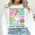 thumbnail image 4 of Funny Goose Tee – Sarcastic Goose Humor Floral Retro Summer Shirt, 4 of 5