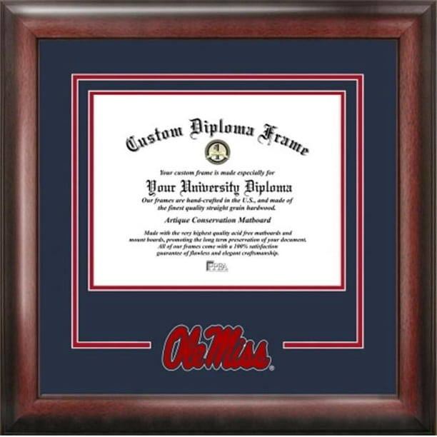 Cadre du Diplôme de l'Université de Mississippi Esprit