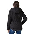 thumbnail image 3 of Free Country Women's Switch It Up Cloud Lite Reversible Jacket Black S, 3 of 6