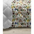 thumbnail image 3 of Mushroom Down Alternative Comforter, Spring Forest Toadstool House Pattern Fictional Image Art, Microfiber Quilt for All Season, 5 Sizes, Multicolor, by Ambesonne, 3 of 3