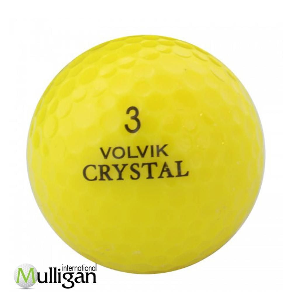 Mulligan - 48 balles de golf récupérées Volvik Crystal 1ere génération 5A, Mix