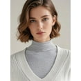 thumbnail image 4 of YooGuoGuo Detachable Collar Fake Turtleneck Lightweight Turtle Neck Dickey Collars for Women Girls, 4 of 5