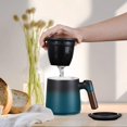 thumbnail image 4 of 12oz Ceramic Tea Cup with Infuser Steeper and lid for Loose Leaf Tea with Fine Mesh Strainer, 4 of 5