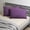 Purple, variant on 2 Pack Velvet Pillowcases for Softer Hair and Skin, Ideal for Dorm Rooms and Home Bedding, Vegan-Friendly and Colorful Design Wine