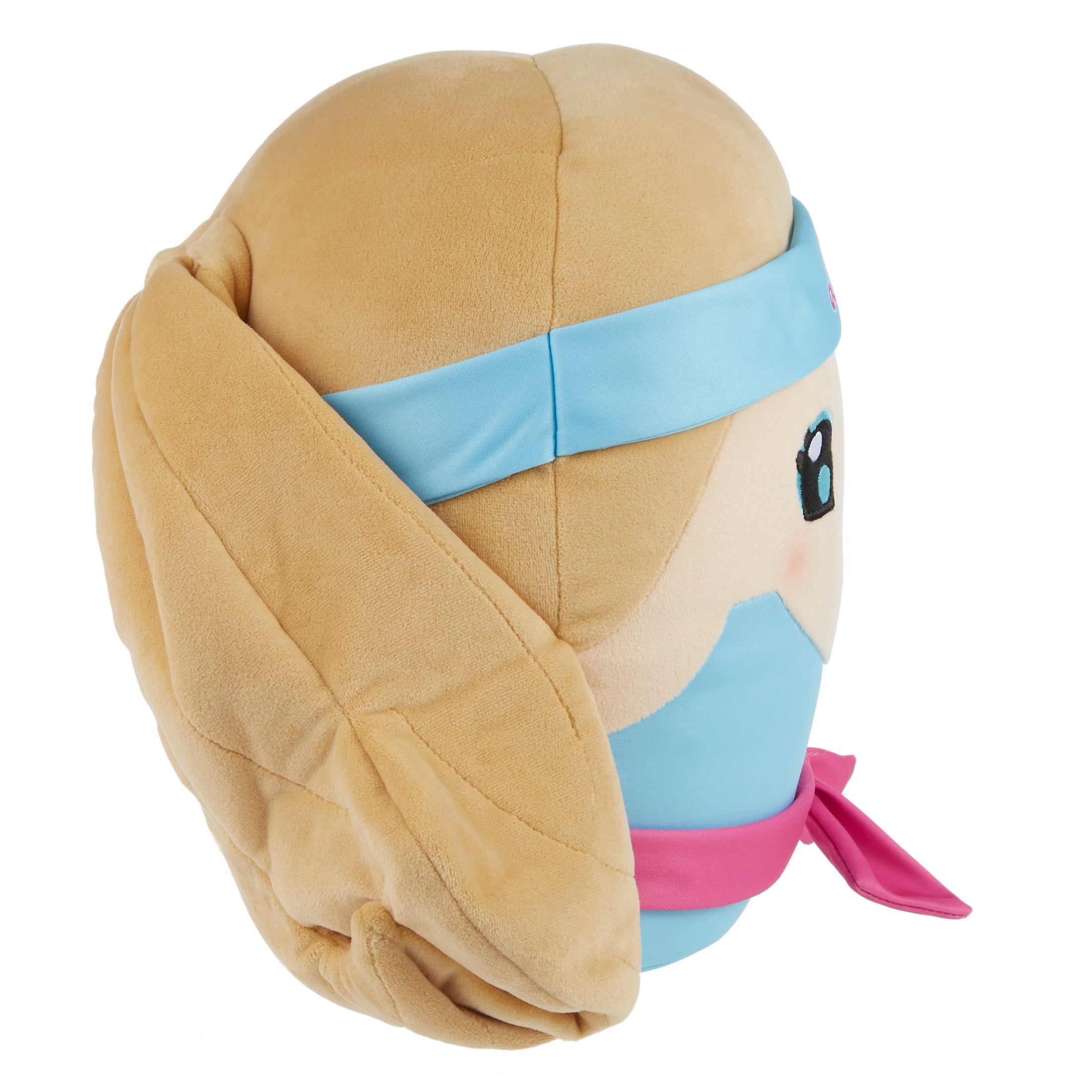 Barbie Cuutopia Plush, 10-inch Soft Pillow Doll, ‘80s-Inspired Workout Look & Soft Belt