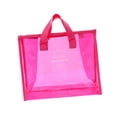 thumbnail image 3 of Runquan Sac Fourre-Tout Transparent en PVC Grande Capacité avec Poignée pour Concerts Gym Voyage Rose, 3 of 5