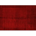thumbnail image 1 of Ahgly Company Indoor Rectangle Abstract Orange Modern Area Rugs, 8' x 12', 1 of 4