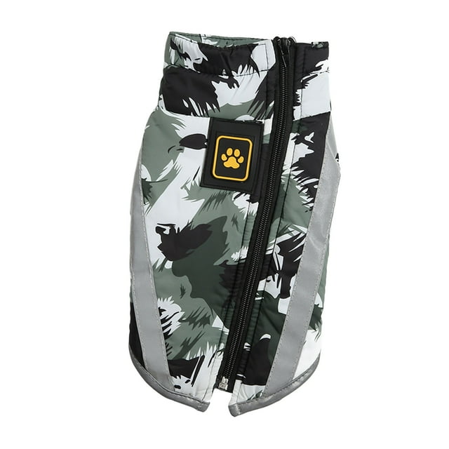 Chaleco Cálido Para Perros, Chaqueta De Invierno Para Perros Gruesa, Impermeable, Reflectante, Suave, Resistente Al Viento, Para Mascotas Medianas Y Grandes