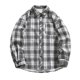 thumbnail image 2 of Blusa y camisa de manga larga con cuello vuelto para hombre, estilo informal, con forro polar, bolsillos con solapa y botones, de poliéster., 2 of 9