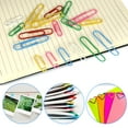Bulk Assorted Colorful Paper & Binder Clips, 340PCS MED and Little