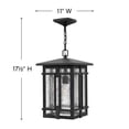 thumbnail image 4 of Hinkley Lighting - Outdoor - Tucker - One Light Outdoor Hanging Lantern in, 4 of 4
