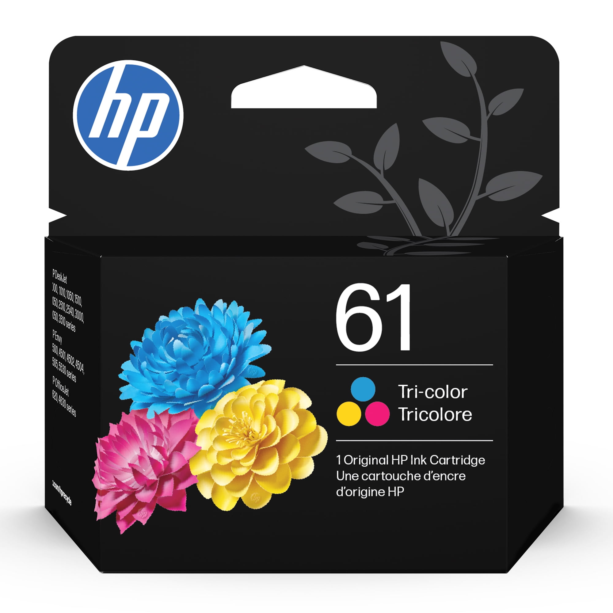 HP 63XL/63 High-Yield Black and Tri-Color Ink Cartridges 2-Pack