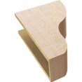 thumbnail image 6 of 7"W x 14"D x 21"H Classic Greensboro Rough Cedar Woodgrain TimberThane Corbel, Primed Tan, 6 of 6