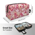 thumbnail image 3 of Uemuo Sweet Pattern Portable Toiletry Bags with Handle, Waterproof travel Make up Bags for Women, Large Capacity Travel Cosmetic Bags, 3 of 9