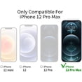 thumbnail image 2 of Compatible with iPhone 12 Pro Max Case and iPhone 13 Pro Max Screen Protector, 2 of 4