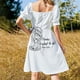 thumbnail image 5 of Prison Break-vestido lindo de manga corta con tatuaje de veneno vestidos de playa vestido de verano vestido de invitado de boda para mujer, 5 of 7