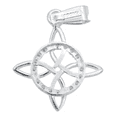 thumbnail image 3 of Dijes Nudo De Bruja En Plata Solida 925 + Cadena Plata 925 Blanco con Cartier, 3 of 5