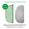 thumbnail image 3 of PETKIT Magnetic Sand Pouring Plate Filter Mesh Set Effective Sand for PETKIT PURA MAX 2 Cat Litter Box Automatic Toilet, 3 of 7