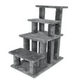 thumbnail image 3 of FurHaven Pet Stairs | Steady Paws 4-Step Pet Stairs, Gray, 3 of 3