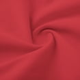 thumbnail image 6 of FRSASU Women's Pants Casual Solid Color Button Elastic Waist Fashion Loose Cropped Pants with Pockets Red, 6 of 6