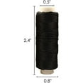 thumbnail image 3 of KEINXS Waxed Polyester Leather Cords for Macrame Sewing, DIY Bracelets, Leathercraft or Craft Projects (12 Dark Colors), 3 of 5
