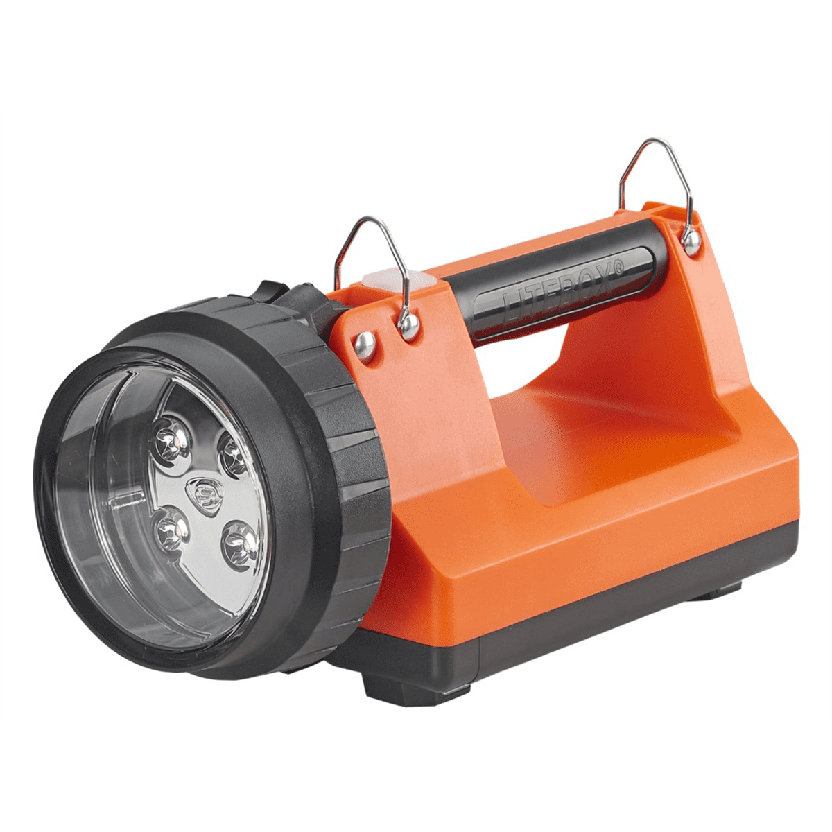Railhead Gear Motion Sensor LED Headlamp - 375 Lumens, 450ft Beam, Adjustable Strap, Hard Hat Clips