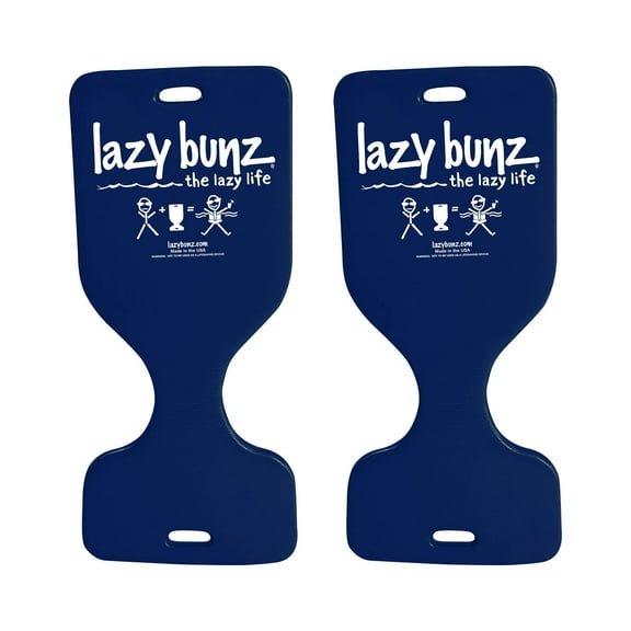TRC Recreation Lazy Bunz Foam Saddle Swimming Pool Lounger (2 Pack)
