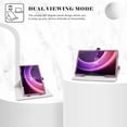 thumbnail image 3 of Labanema Compatible with Lenovo Tab P11 Gen 2 Rotating Case,360 Degree Rotary Stand Cover for Lenovo Tab P11 (2nd Gen)/Lenovo Tab P11 Gen 2 TB350FU 11.5" Tablet,Purple, 3 of 5