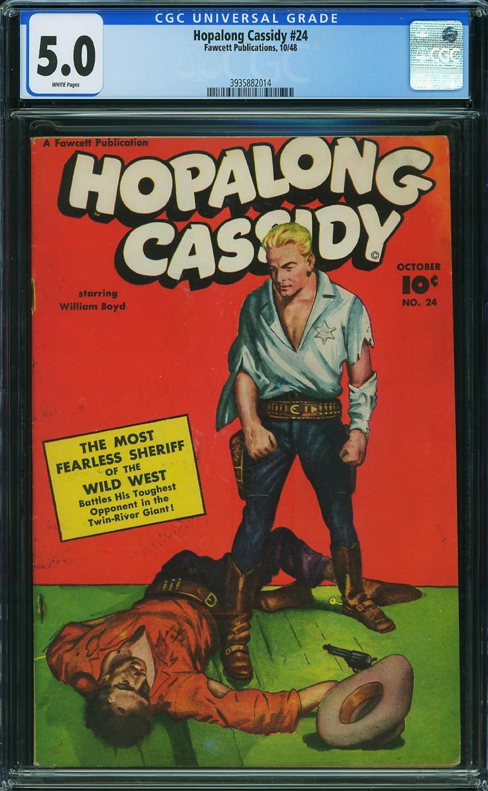 Cover of Hopalong Cassidy #24