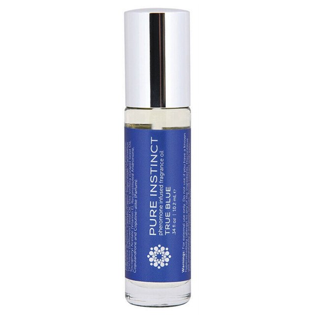 Pure Instinct True Blue Pheromone Infused Fragrance Oil | Attractiveness Enhancement