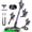 Violet, variant on 45KPa Cordless Vacuum, 10-in-1 Lightweight Stick Vac w/Long Hose, Anti-Tangle Brush, LED, for Pet Hair, Hardwood, Carpet, Car