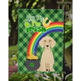 thumbnail image 3 of Cream Dachshund St. Patricks Day Flag Garden Size, 3 of 3