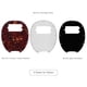 thumbnail image 2 of Guitarra bajo eléctrico de 4 capas Pickguard PVC + Material de celuloide para MM Music Man Reemplazo Abanopi Golpeador, 2 of 5